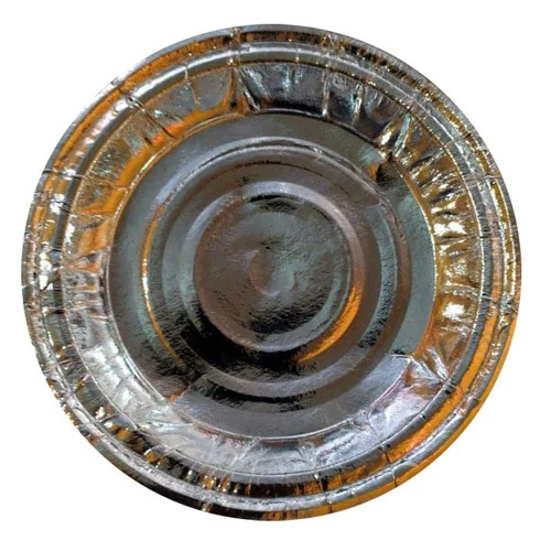 8 Inch Silver Foil Paper Bowl