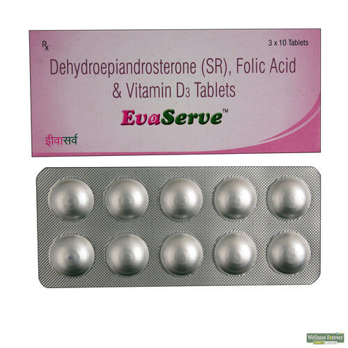 Dehydroepiandrosterone Folic Acid And Vitamin D3 Tablet General Medicines