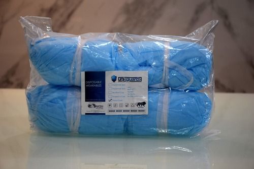 Light Blue Non Woven Shoe Cover