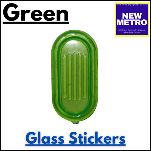 Slinding Glass Stickers -Green