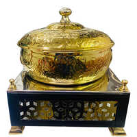 Metallic Antique Brass Chafing Dish