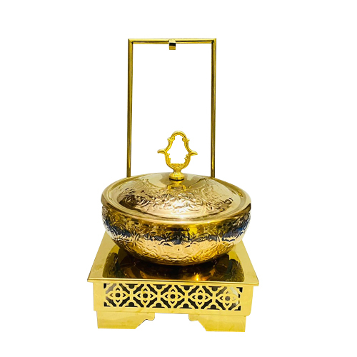 Metallic Party Brass Decorative Chafing Dish