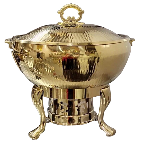 Metallic Brass Royal Chafing Dish