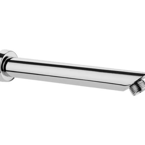 SS Round Shower Arm - Brass Thread | Stainless Steel, Glossy Finish, Round Shape, Available in 9", 12", 15", 18", 24" Sizes