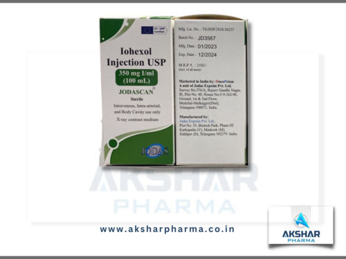 Iohexol (Jodascan injection 350 mg I/ml (100 ml)