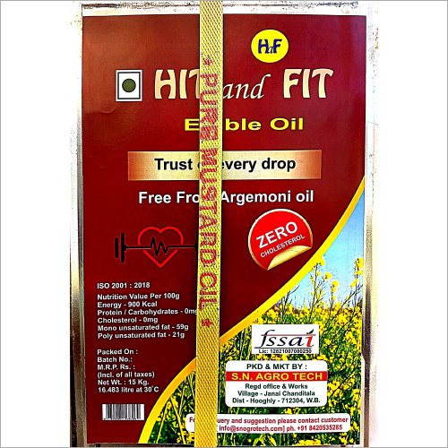Hit And Fit Oil Use: Cooking