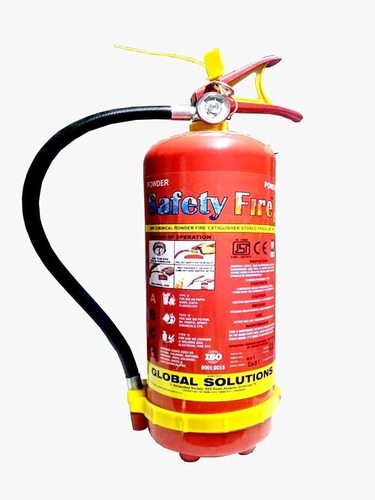 Fire Extinguisher - 2kg-5kg Capacity, 300-500 mm Dimensions, Red Color, Powder Agent | Durable Design, Easy Operation, Portable, Pressure Gauge