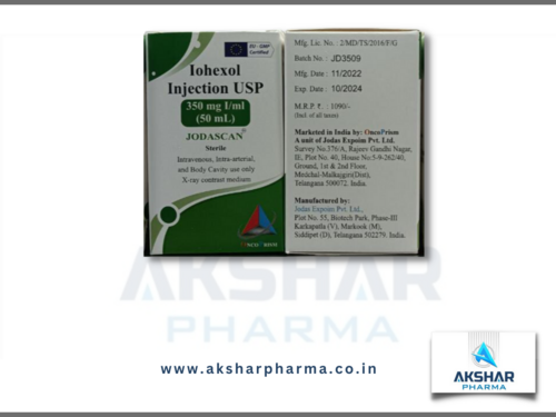 Iohexol (Jodascan injection 350 mg I/ml (50 ml)
