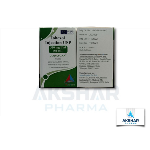 Iohexol (Jodascan injection 350 mg I/ml (50 ml)