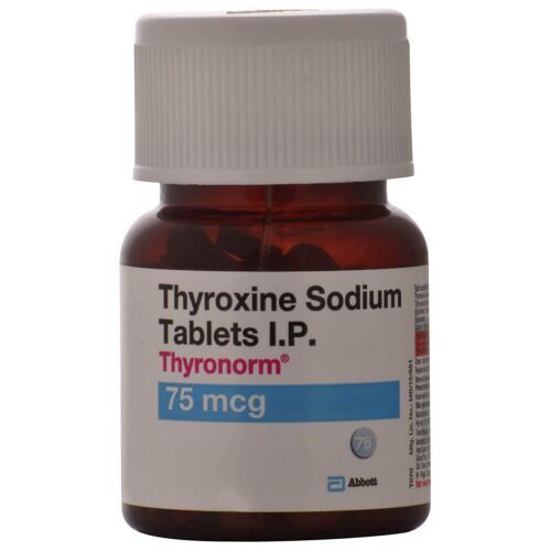 Thyroxine Sodium Tablets - 1 Unit | General Medicines for Hypothyroidism, Energy Regulation and Metabolism Support