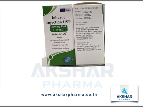 Iohexol (Jodascan injection 300 mg I/ml (100 ml