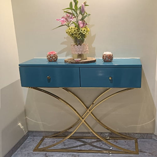 PVD Coating Decorative Console Table