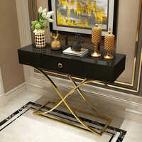 Gold Console Table