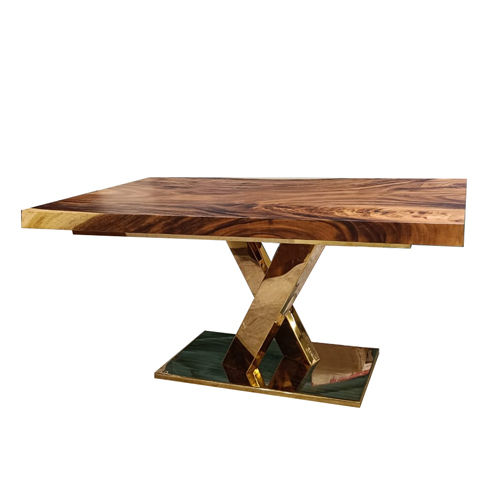 Wooden Top Dining Table