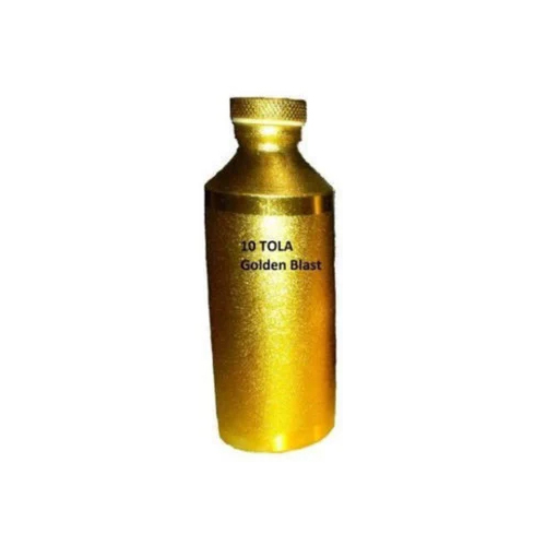 Gold Coated Aluminum Perfume Bottles