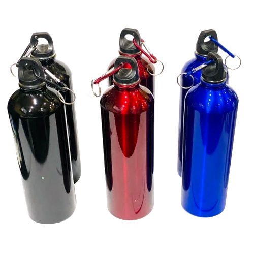 Round 750Ml Metal Sipper Bottle