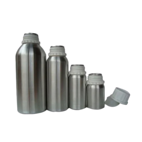 Silver Anodized Aluminum Bottles