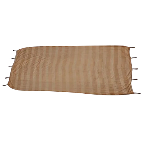 2 M Lycra Zebra Patta Fancy Dupatta - 2 Meter Length, Striped Pattern | Washable Casual Wear For All Seasons