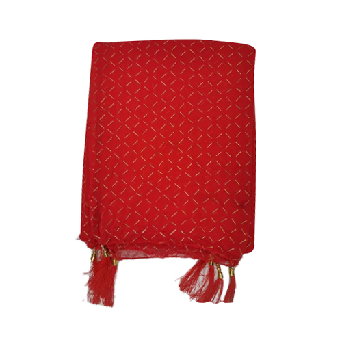 Fancy Chiffon Dupatta - Lightweight Fabric, Casual Wear, Versatile Style | Washable, All-Season Comfort, Perfect for Ethnic Occasions