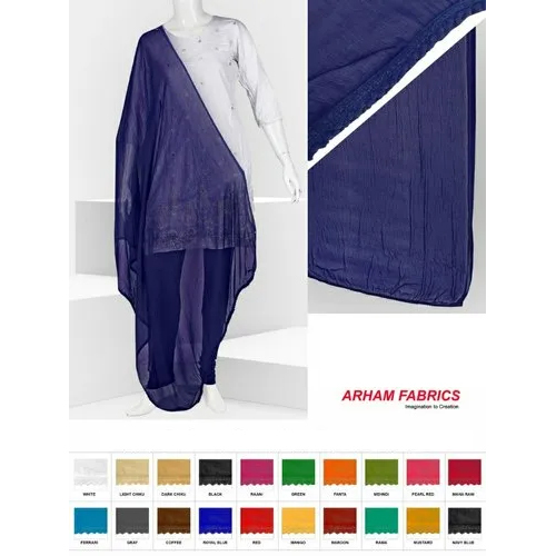 Nylon Nazneen Bundi Dupatta - Nylon Fabric, All Season Wear, Washable | Versatile Ethnic Attire for Every Occasion