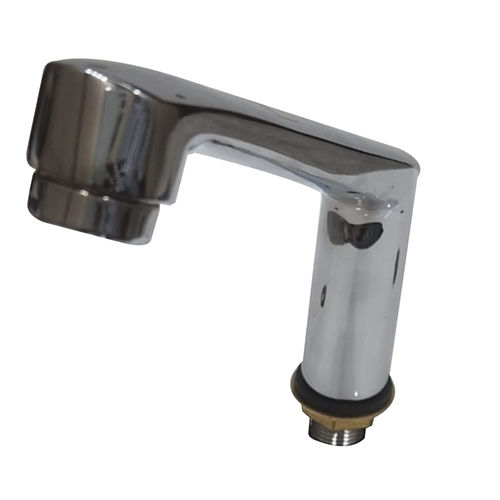 Flat Deck Mounted Spout For Foot Operated Valve