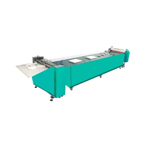 Semi Automatic Gluing Machine With Conveyor