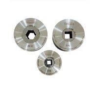 Square Bar Drawing Dies - Tungsten Carbide, Standard Size, Golden Finish | Ideal For Bar Drawing, Precision Stamping Application