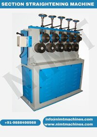Section Straightening Machine - Semi Automatic, 1200 Kg, Cnc Technology | Electric Powered, 1-year Warranty, Painted Finish