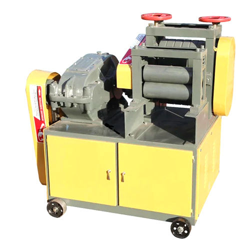 Semi Automatic Scrap Rebar Straightening Machine