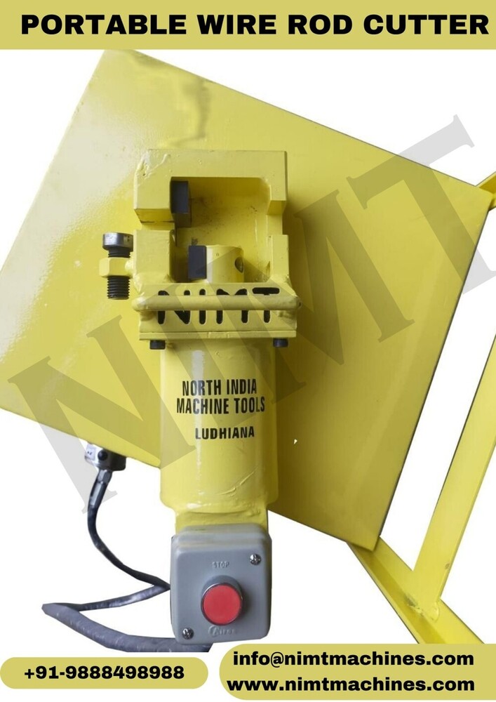 Portable Wire Rod Cutter Machine - Application: Industrial