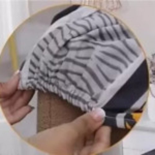 Microfiber King Abstract Fitted (Elastic) Bedsheet