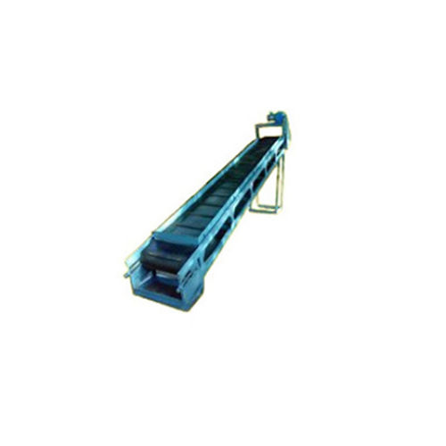 Blue Vertical Belt Conveyor