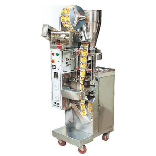 Silver Fully Automatic Pouch Packing Machine