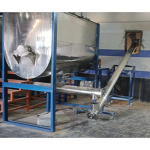 Industrial Ribbon Blender Mixer Plant