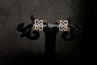 18kt Gold Natural Diamond Earrings - 1.13 Carat, Si1 Clarity Round Brilliant Cut | Natural And Synthetic White Diamonds, Elegant Design