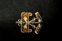 18KT Gold Natural Diamond Earrings