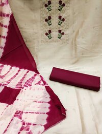 Gunj Beige Jaam Cotton Dress Material
