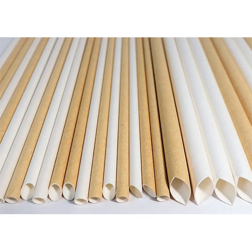 White Eco Straws