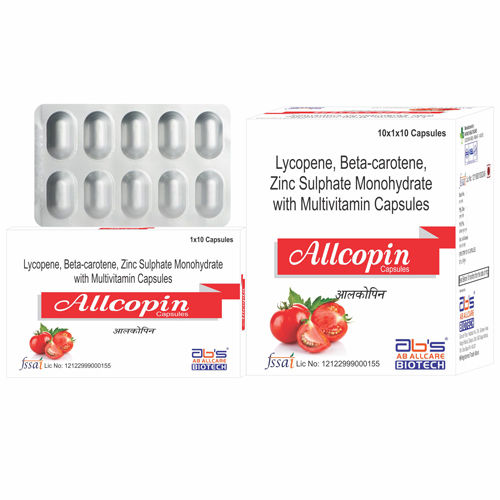 Allcopin Capsules - Physical Form: Tablets