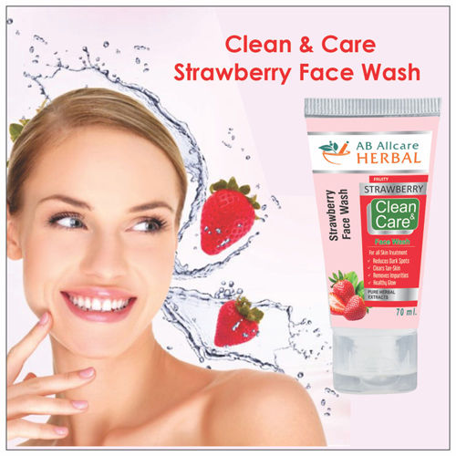 Clean And Care Strawberry Face Wash