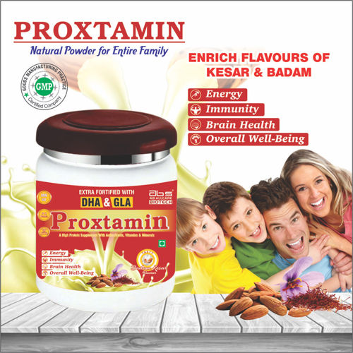 Kesar Badam Falvour Proxtamin  Powder