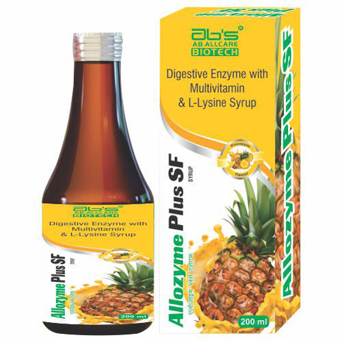 Allozyme Plus Sf Syrup - Storage Instructions: Dry Place