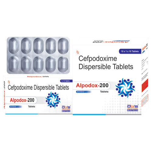 200 Mg Alpodox Tablets General Medicines