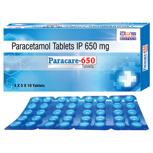 650 mg Paracare Tablets