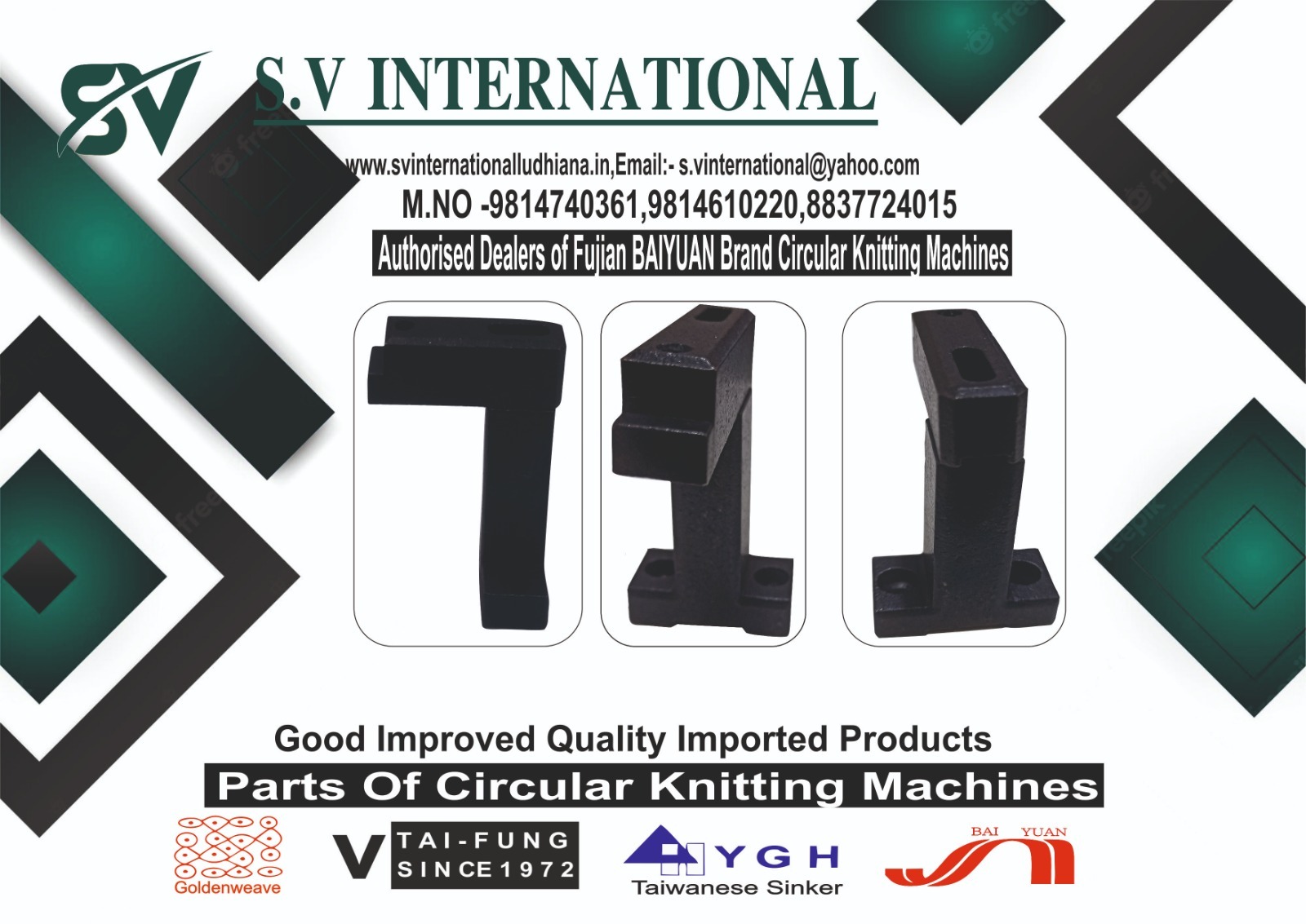 Circular Knitting Machine Parts