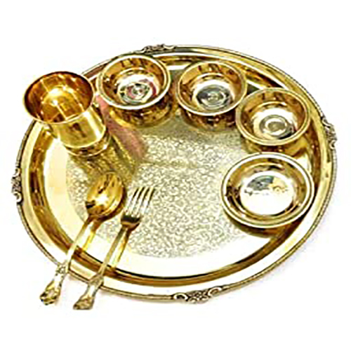 TamraPatra Royal Brass Dinner Set