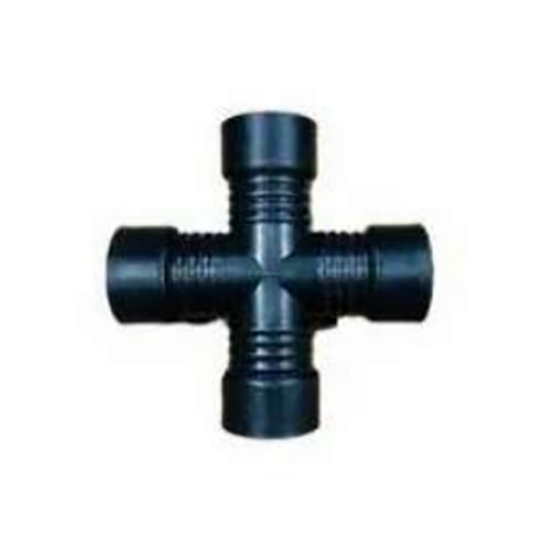 Black 4 Way Coupler For Dwc Pipe