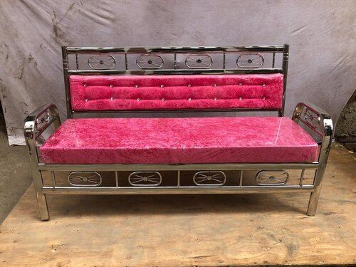 Silver Steel Sofa Frame