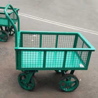 Aluminum/Alloy Four Wheeler Box Trolley