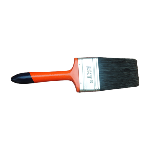 Pure Black Bristle Brush Handle Material: Wood